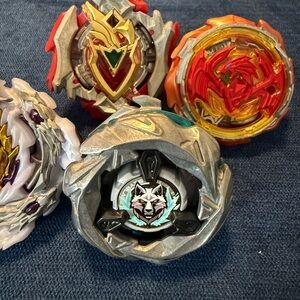 Large Collection BeyBlades + Arenas